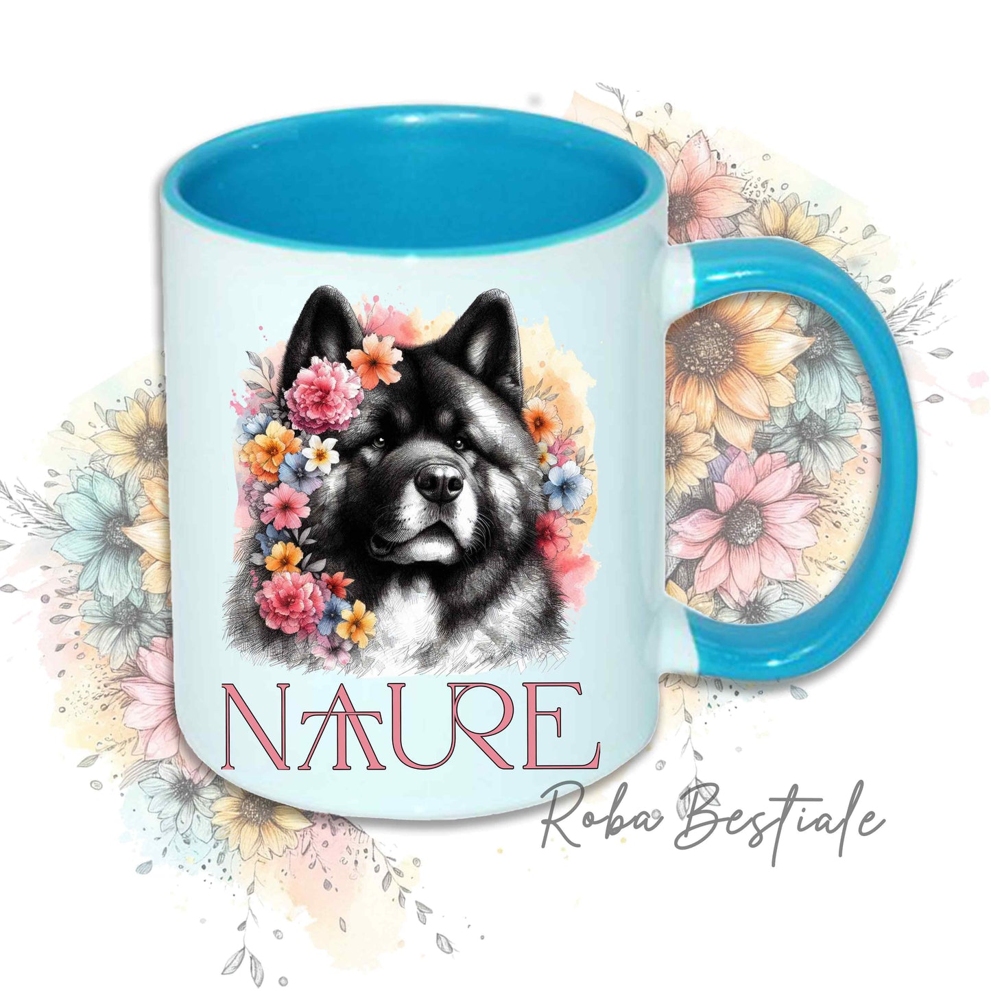 DOODLE mug - AMERICAN AKITA