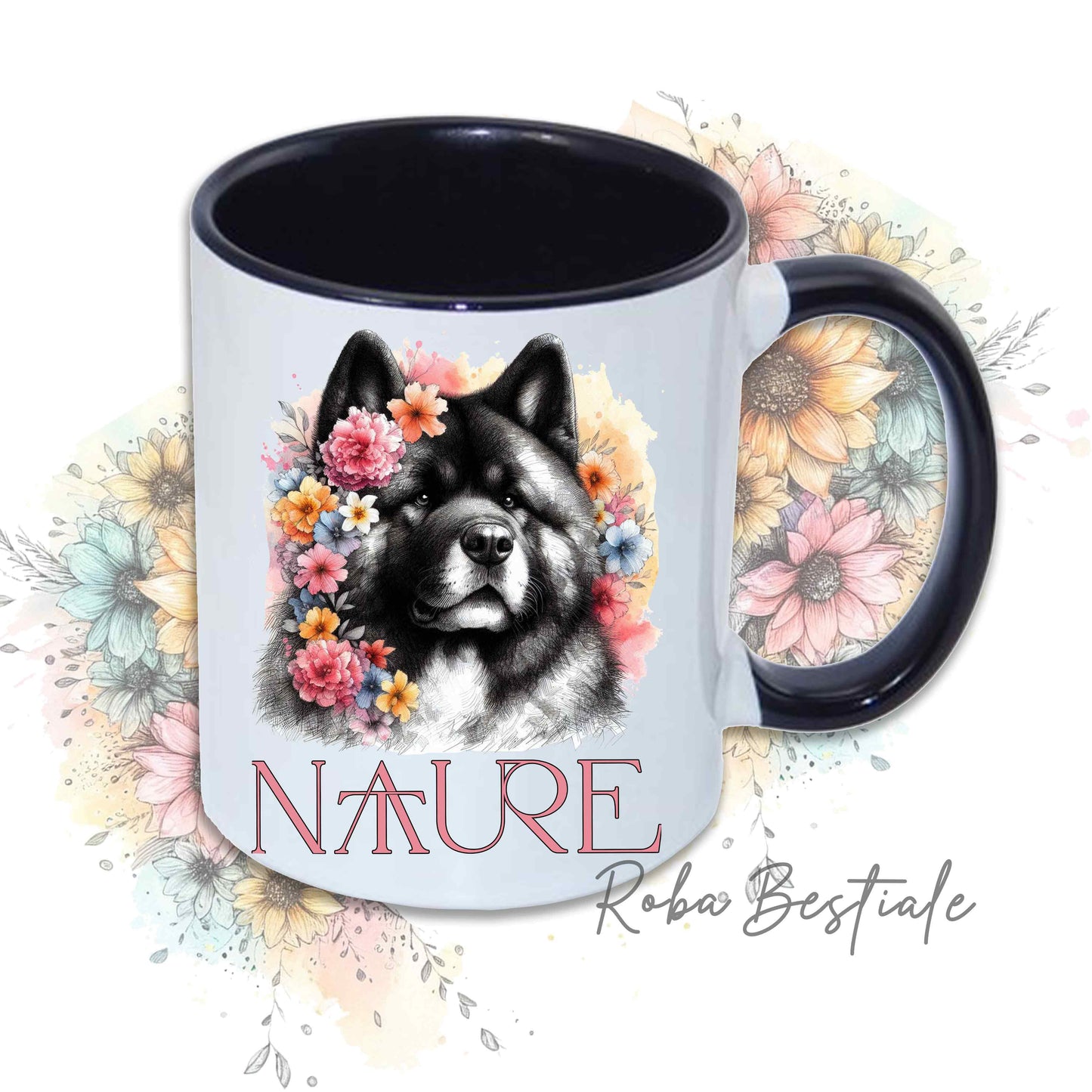 DOODLE mug - AMERICAN AKITA