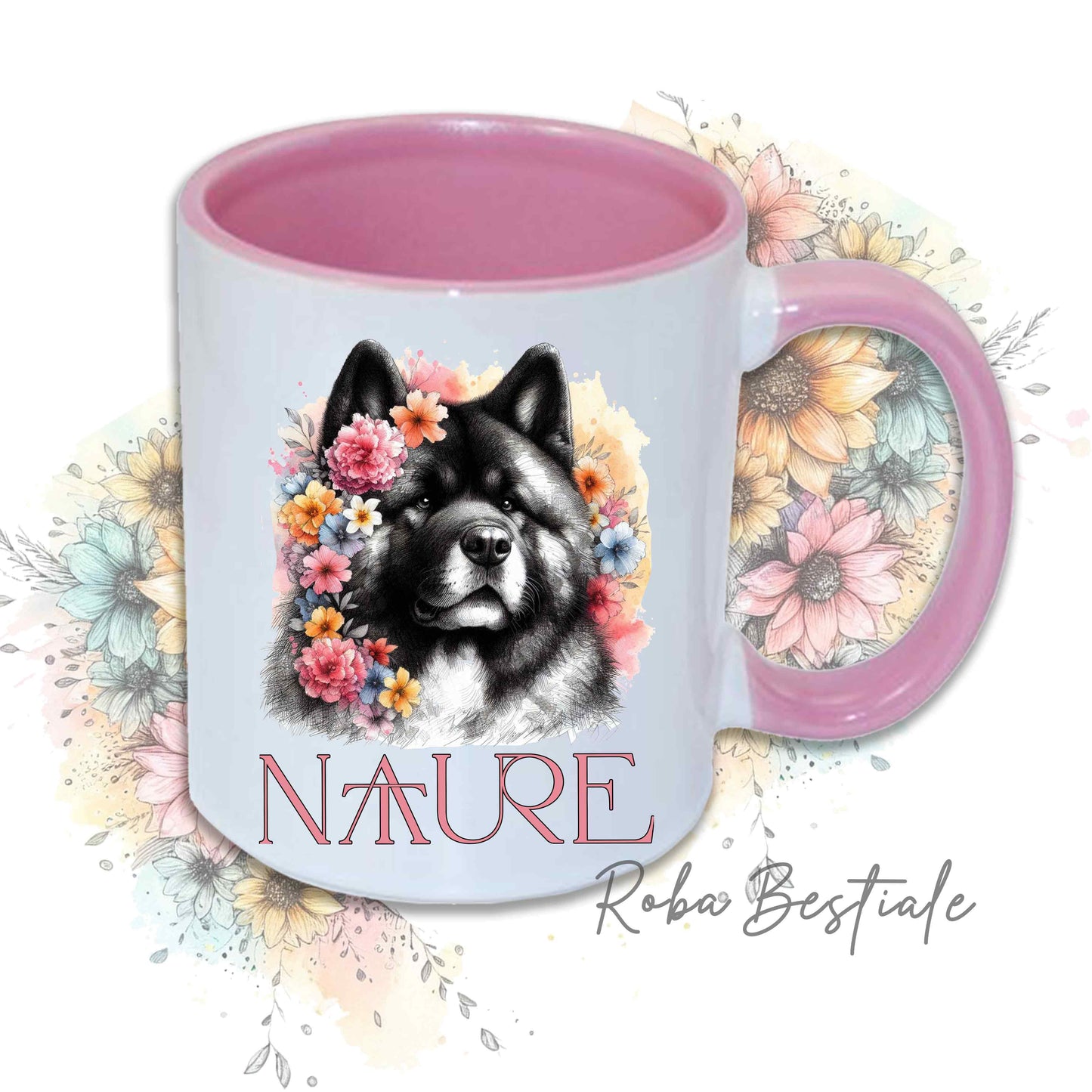 DOODLE mug - AMERICAN AKITA