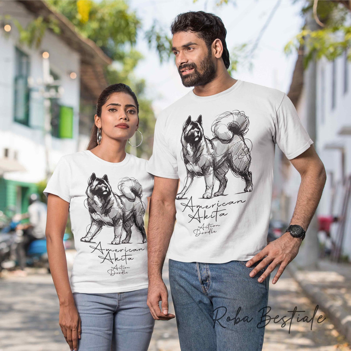 DOODLE T-Shirt - BOSTON TERRIER