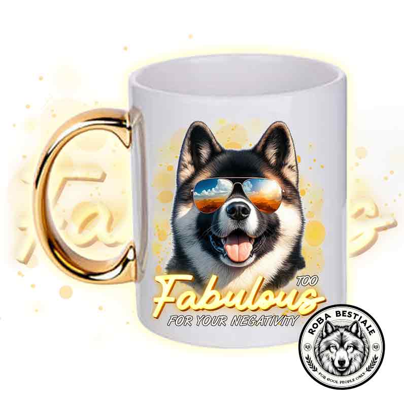 Tazza TOO FABULOUS - AKITA AMERICANO