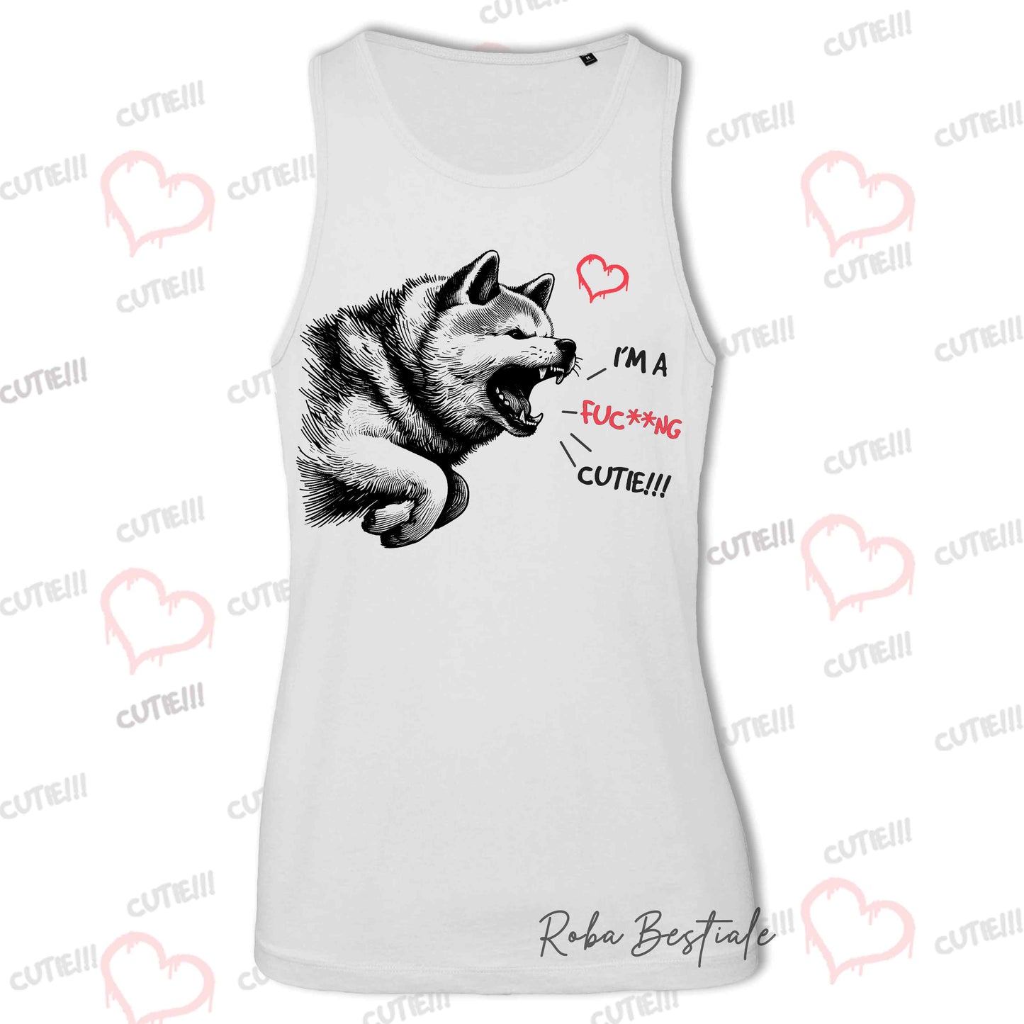 TOO FABULOUS T-Shirt - AKITA INU Red