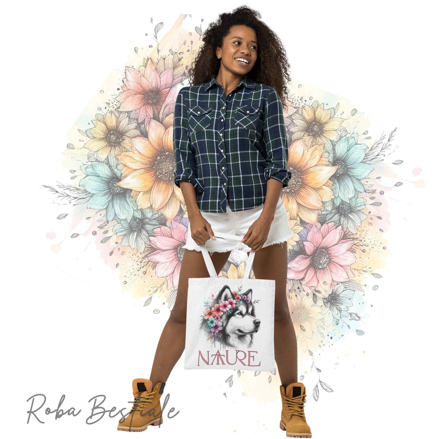 DOODLE Shopper - AMERICAN AKITA
