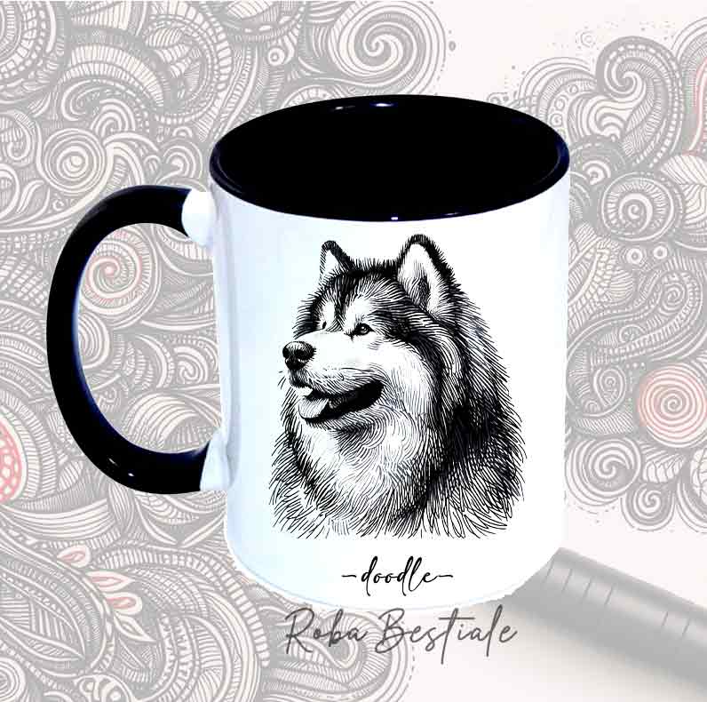 Tazza DOODLE - ALASKAN MALAMUTE