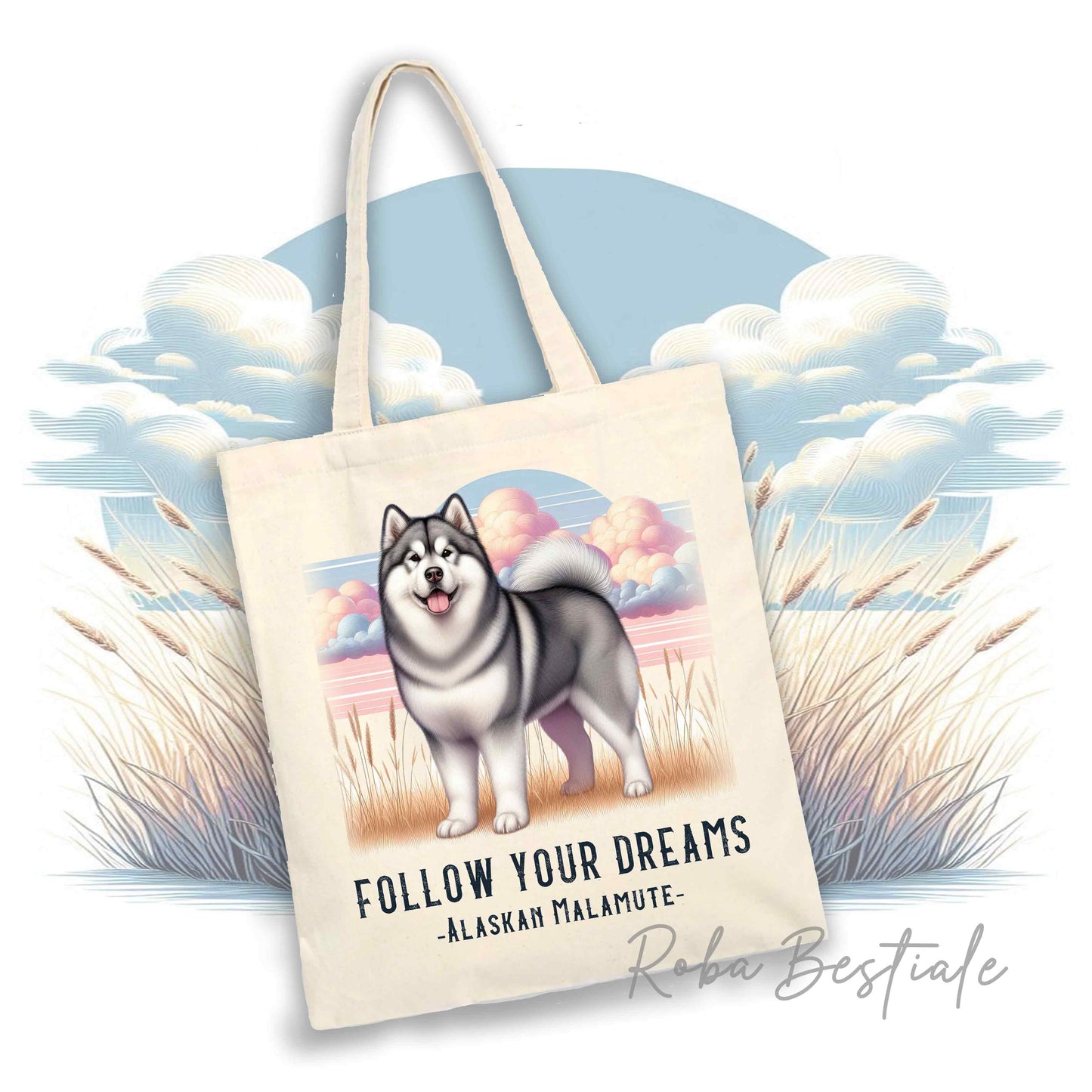 DOODLE Shopper - AMERICAN AKITA