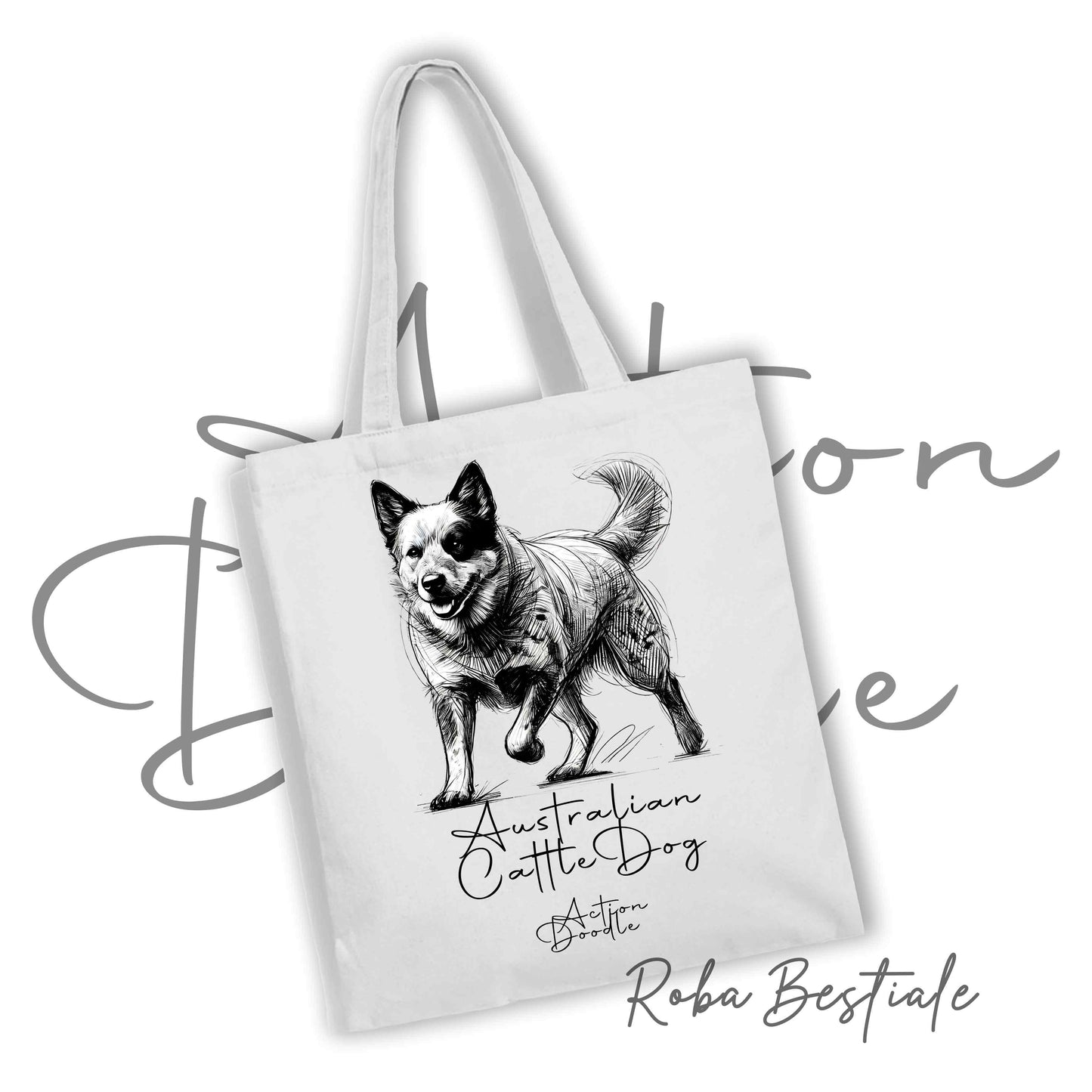 DOODLE Shopper - AMERICAN AKITA