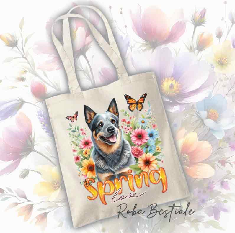 Shopper SPRING LOVE - AUSTRALIAN CATTLE DOG Blue