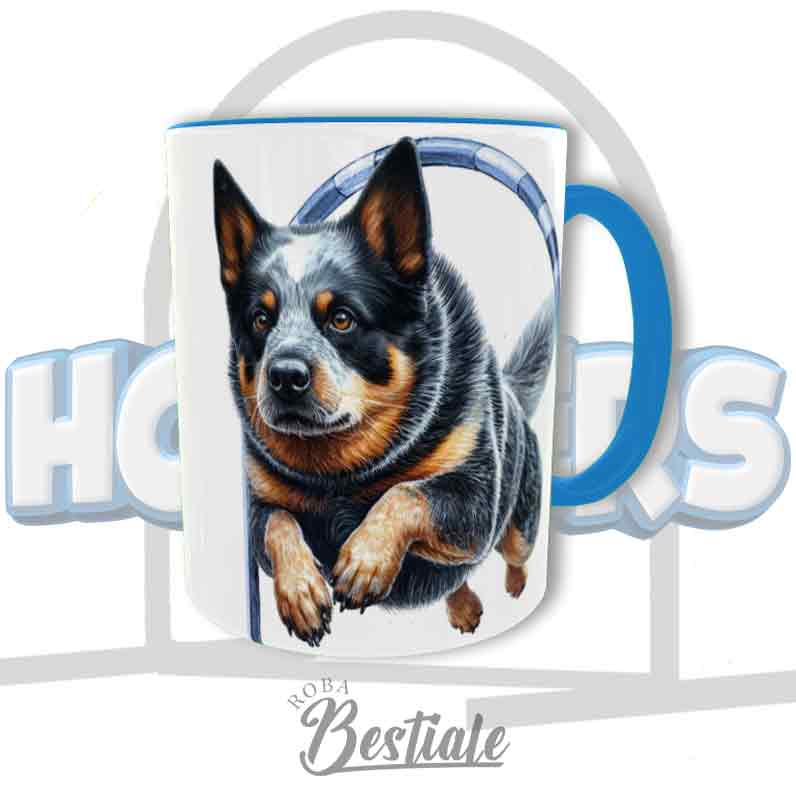 HOOPERS Mug - AUSTRALIAN CATTLE DOG Red