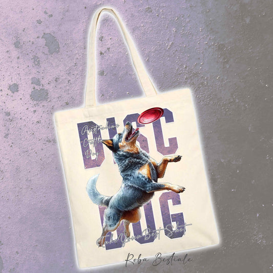Shopper APTITUDE - DISC DOG - AUSTRALIAN CATTLE DOG Blue - Diversi colori disponibili