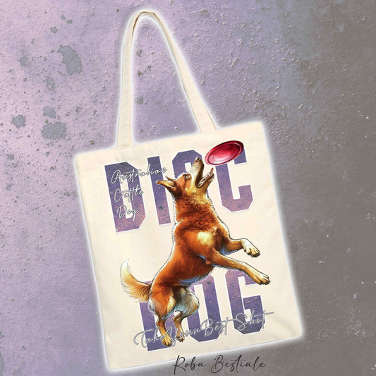 Shopper APTITUDE - DISC DOG - AUSTRALIAN CATTLE DOG Red - Diversi colori disponibili