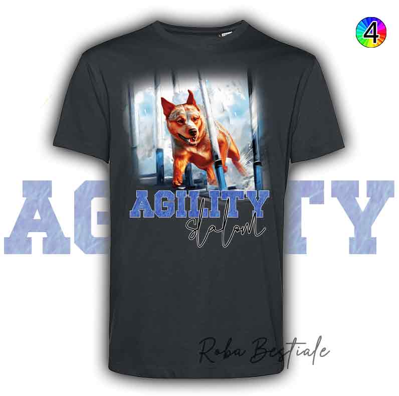 TREIBBALL T-Shirt - AUSTRALIAN SHEPHERD Blue Merle