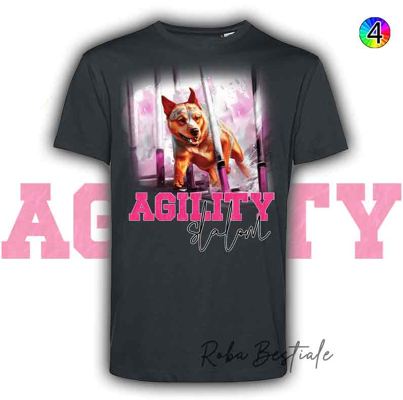 TREIBBALL T-Shirt - AUSTRALIAN SHEPHERD Blue Merle