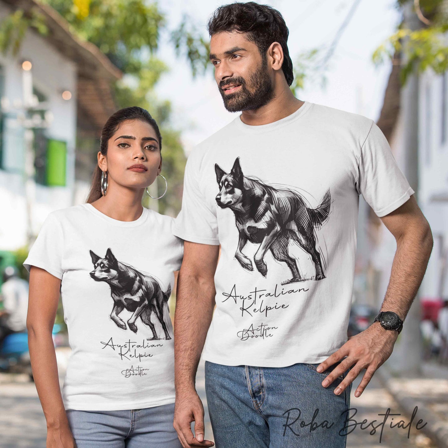 DOODLE T-Shirt - BOSTON TERRIER