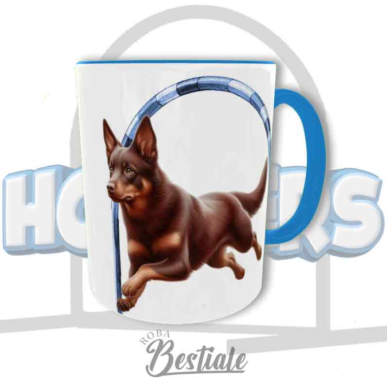 HOOPERS Mug - AUSTRALIAN CATTLE DOG Red