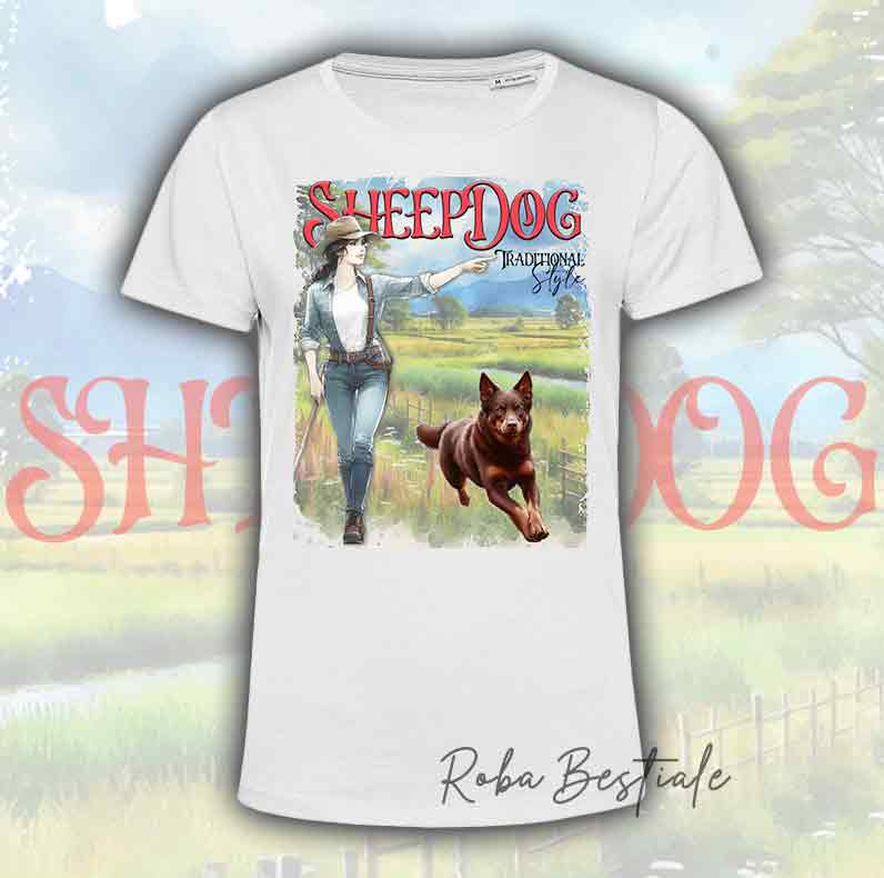 SHEEPDOG 1 T-Shirt - AUSTRALIAN CATTLE DOG Blue