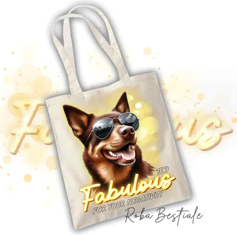 TOO FABULOUS Shopper - AMERICAN AKITA
