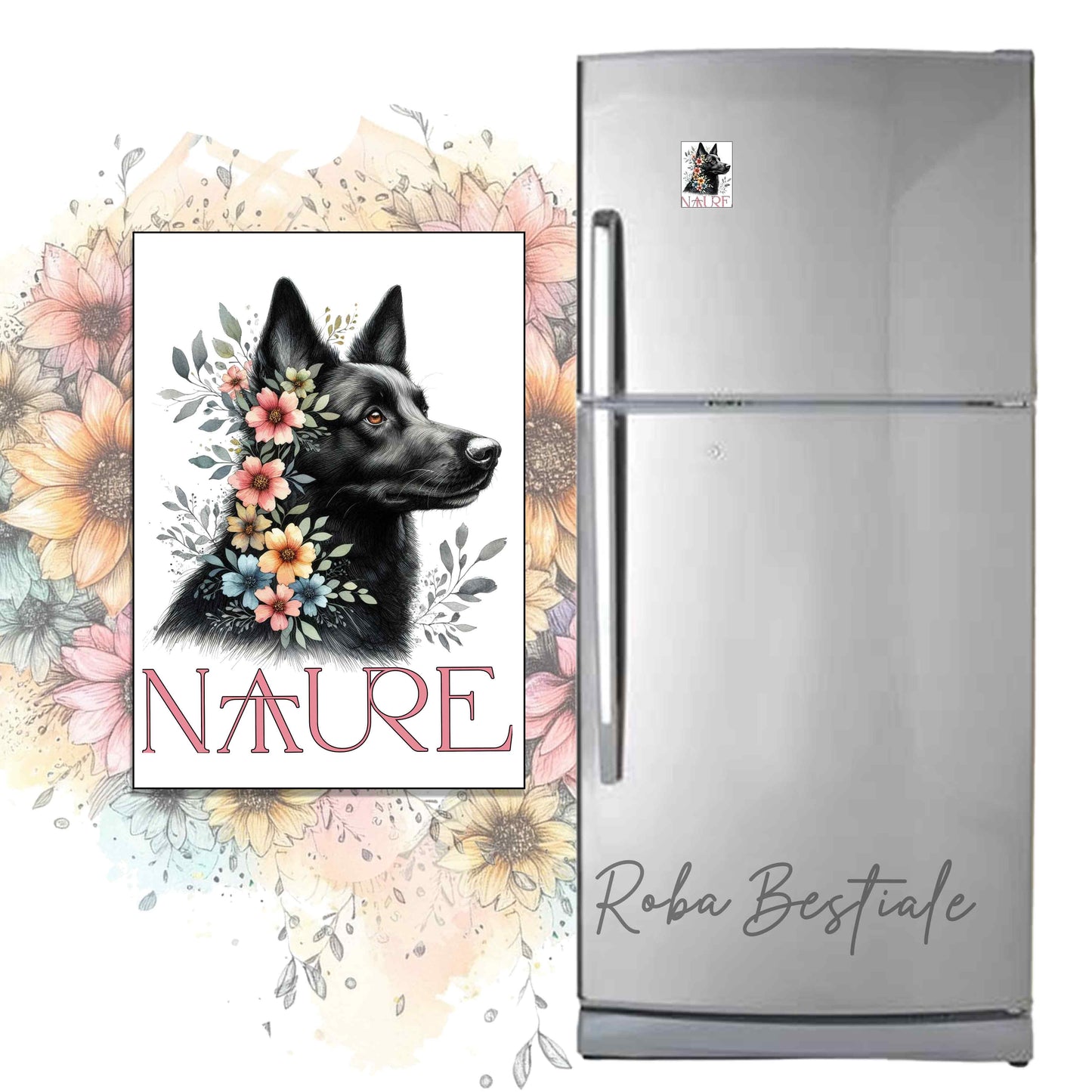 WTF magnet?? - AUSTRALIAN CATTLE DOG Red