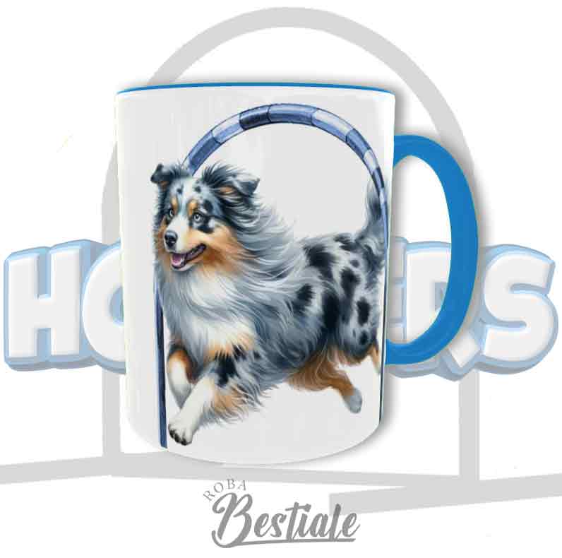 HOOPERS Mug - AUSTRALIAN CATTLE DOG Red