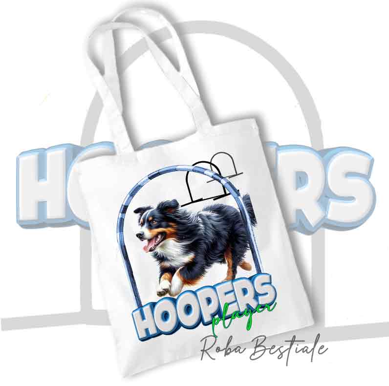 Shopper HOOPERS Player - AUSTRALIAN SHEPHERD Black Tricolor