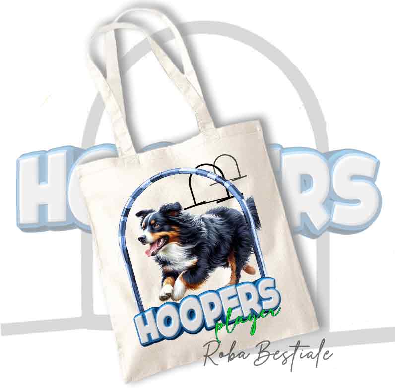 Shopper HOOPERS Player - AUSTRALIAN SHEPHERD Black Tricolor