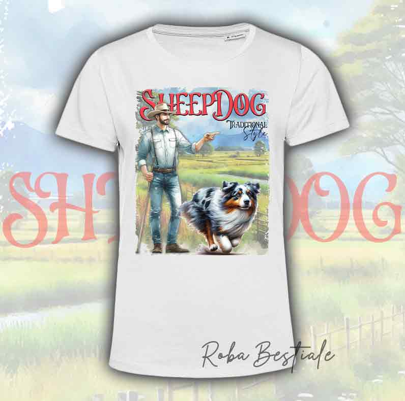 SHEEPDOG 1 T-Shirt - AUSTRALIAN CATTLE DOG Blue