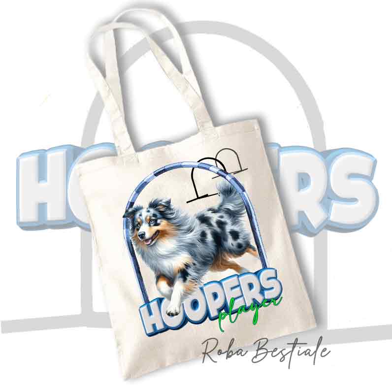 Shopper HOOPERS Player - AUSTRALIAN SHEPHERD Blue Merle