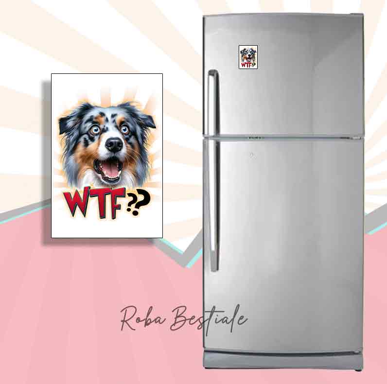 Magnete WTF?? - AUSTRALIAN SHEPHERD Blue Merle