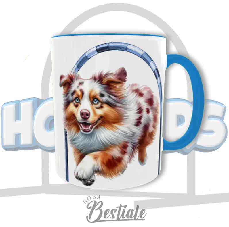 HOOPERS Mug - AUSTRALIAN CATTLE DOG Red