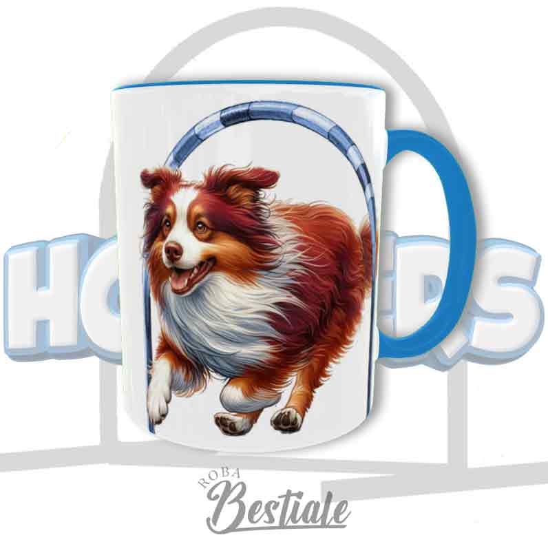HOOPERS Mug - AUSTRALIAN CATTLE DOG Red