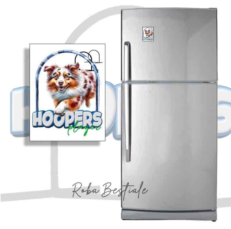 Magnete HOOPERS Player - AUSTRALIAN SHEPHERD Red Merle