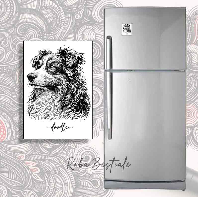 Magnete DOODLE - AUSTRALIAN SHEPHERD