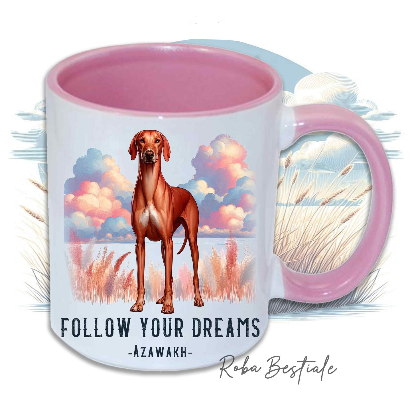 DOODLE mug - AMERICAN AKITA