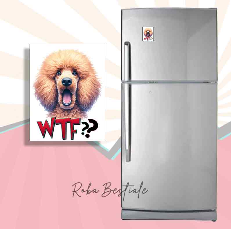 Magnet WTF?? - Apricot BUM