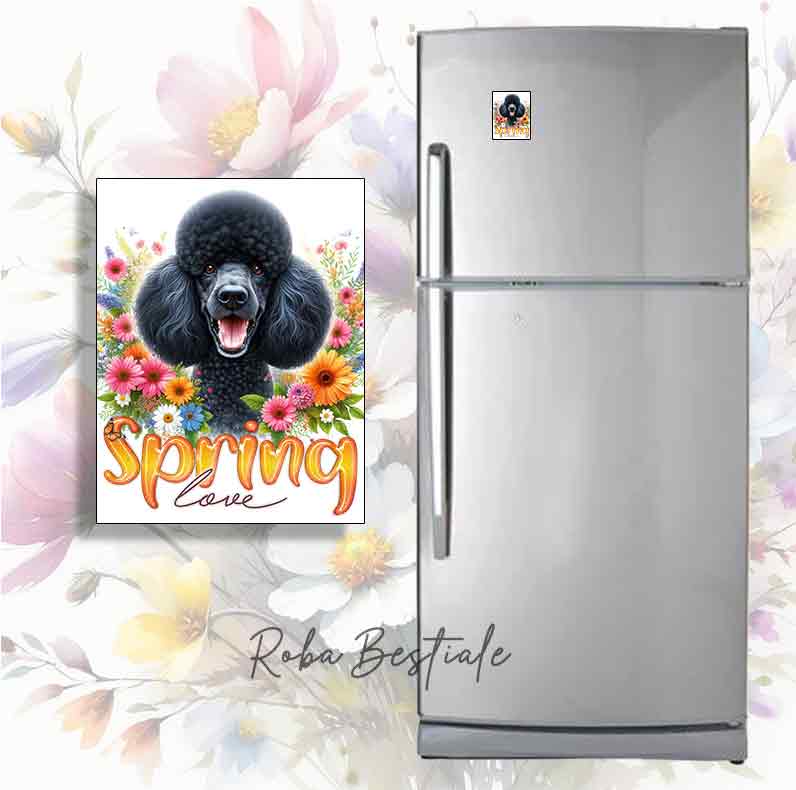 Magnete SPRING LOVE - BARBONE Nero