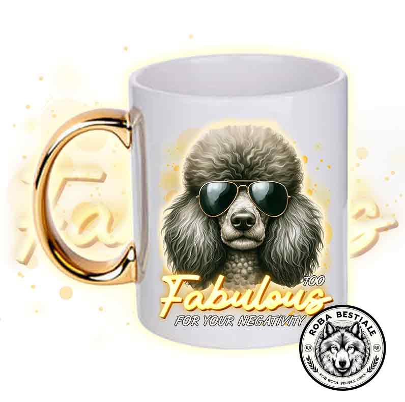 Tazza TOO FABULOUS - BARBONE Silver