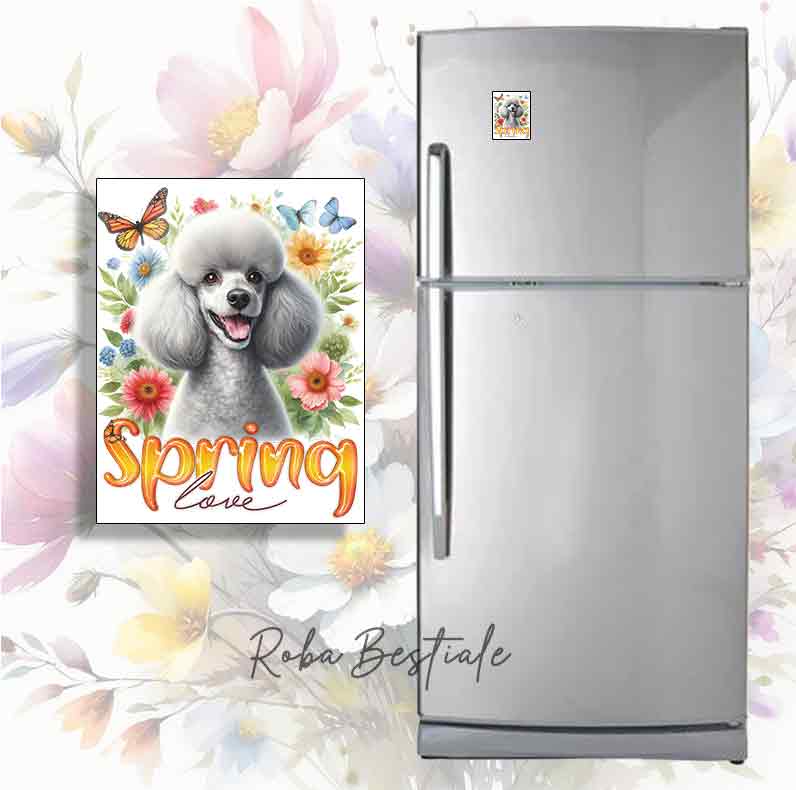 SPRING LOVE magnet - BUM Silver
