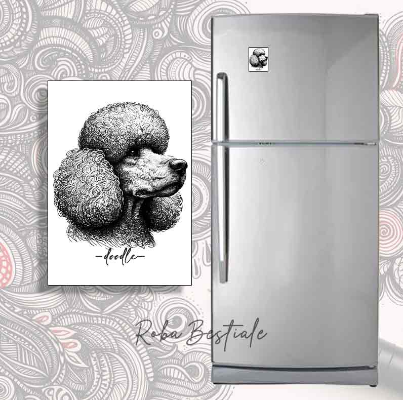 Magnete DOODLE - BARBONE