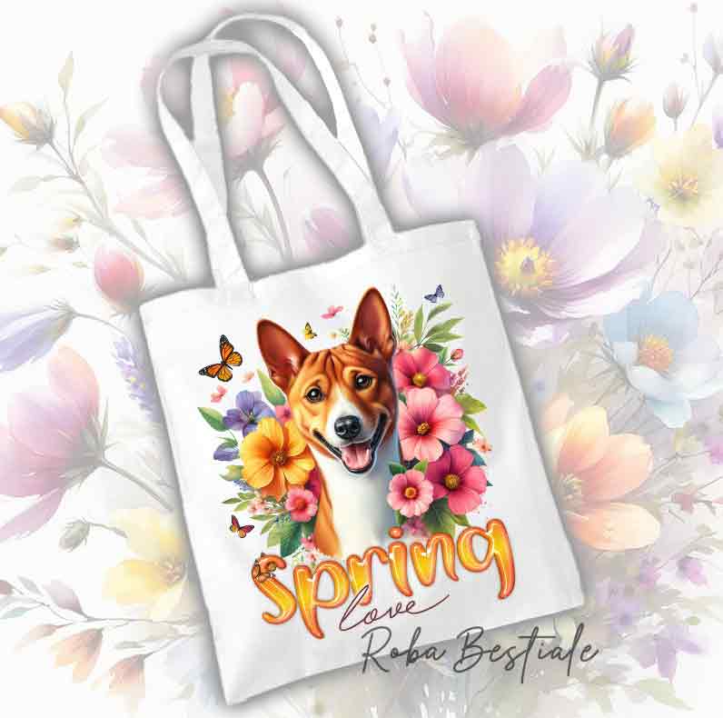 Shopper SPRING LOVE - BASENJI