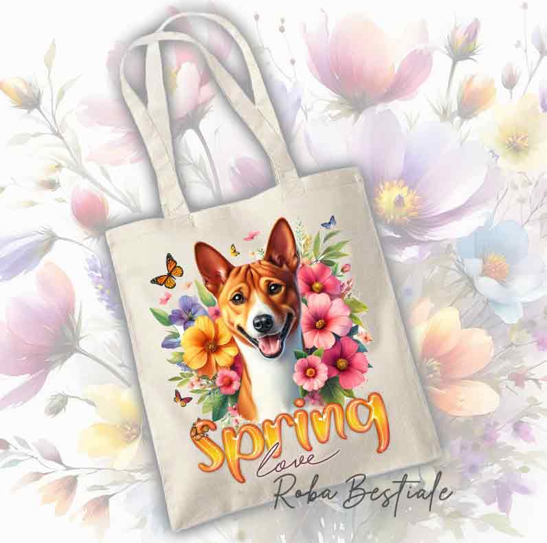 Shopper SPRING LOVE - BASENJI
