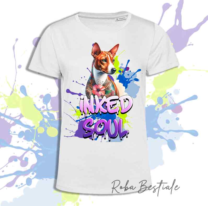 T-Shirt INKED SOUL - BASENJI