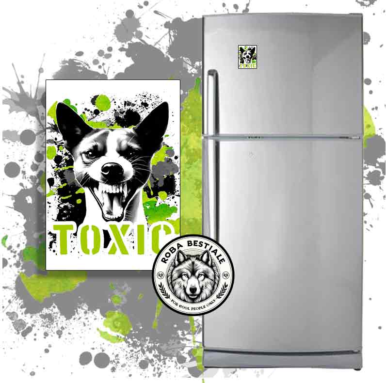 Magnete TOXIC - BASENJI