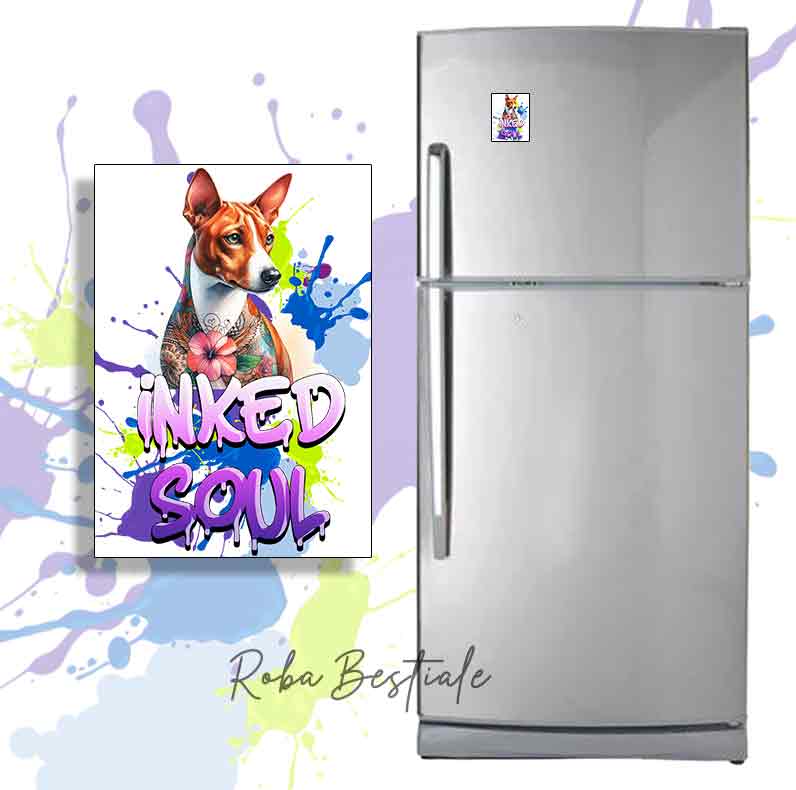 INKED SOUL Magnet - BASENJI