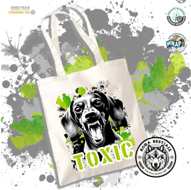Shopper TOXIC - BASSOTTO a Pelo Corto