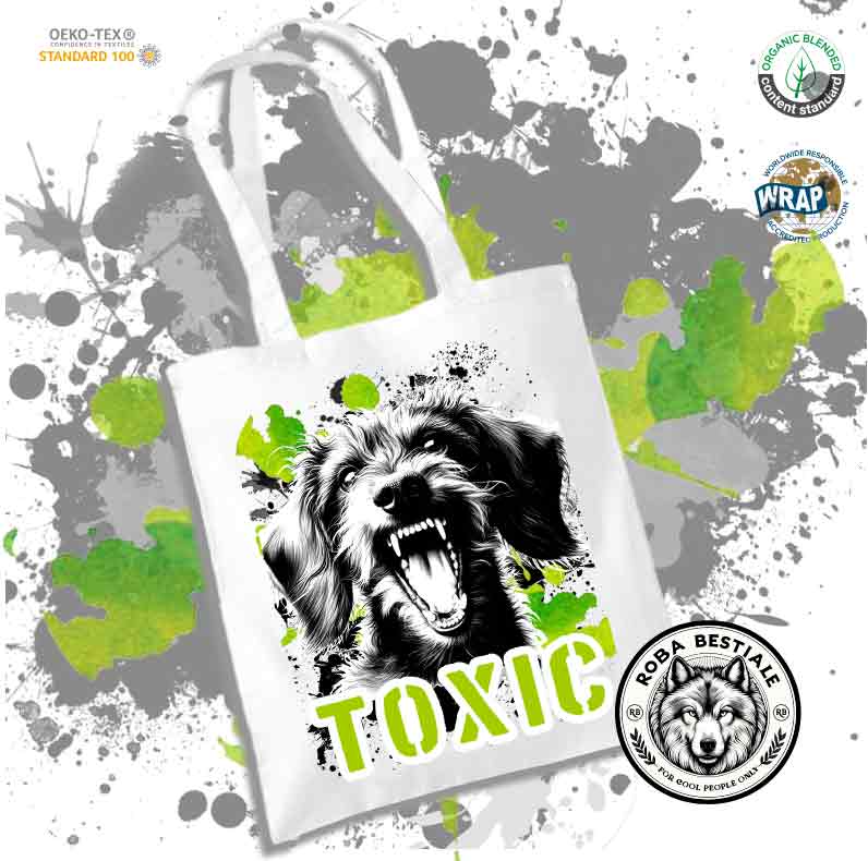 Shopper TOXIC - BASSOTTO a Pelo Duro