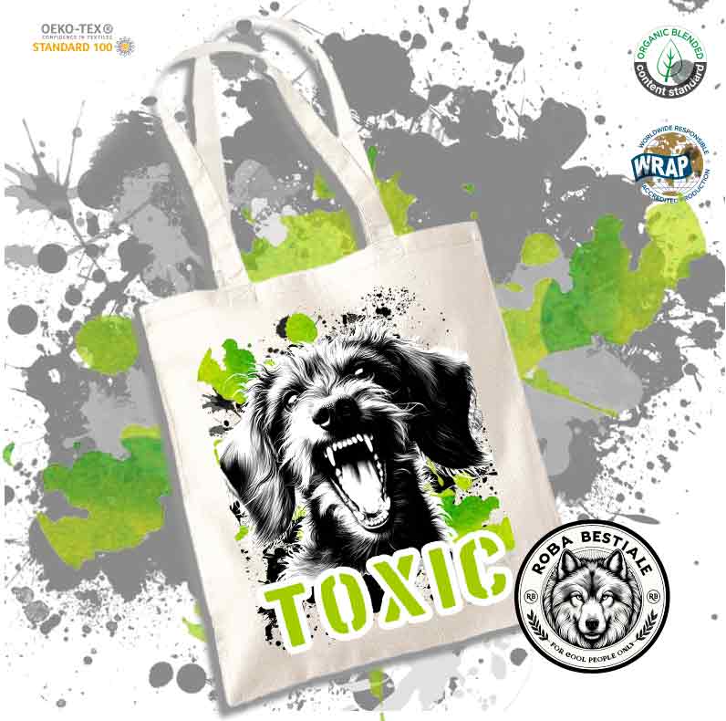 Shopper TOXIC - BASSOTTO a Pelo Duro