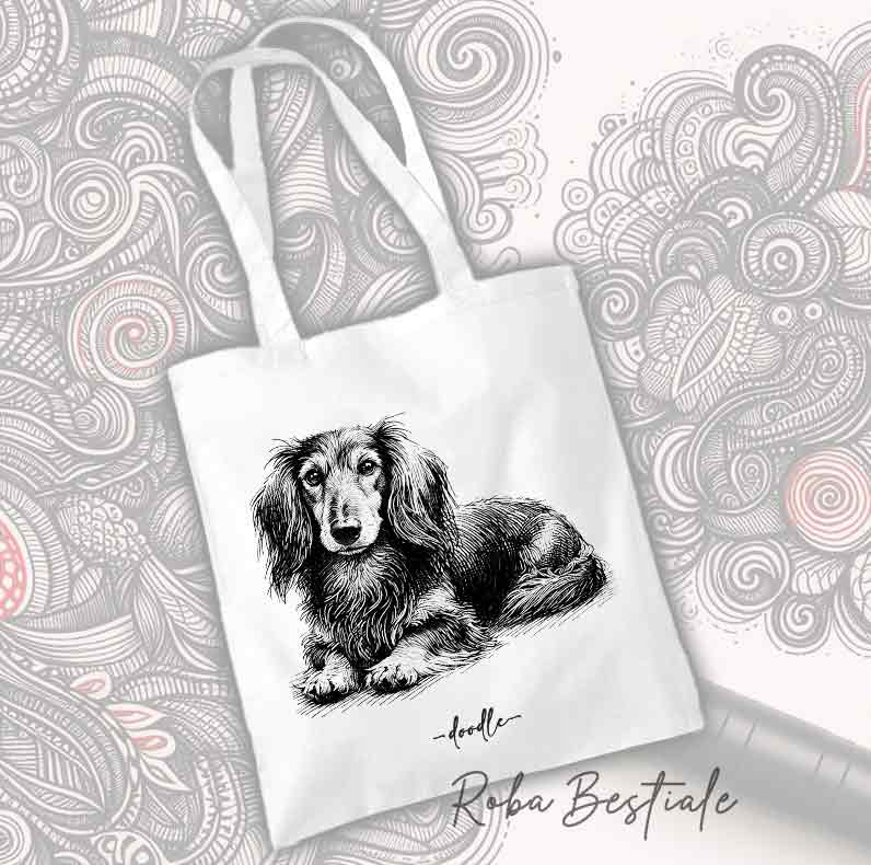 DOODLE Shopper - Long-haired Dachshund