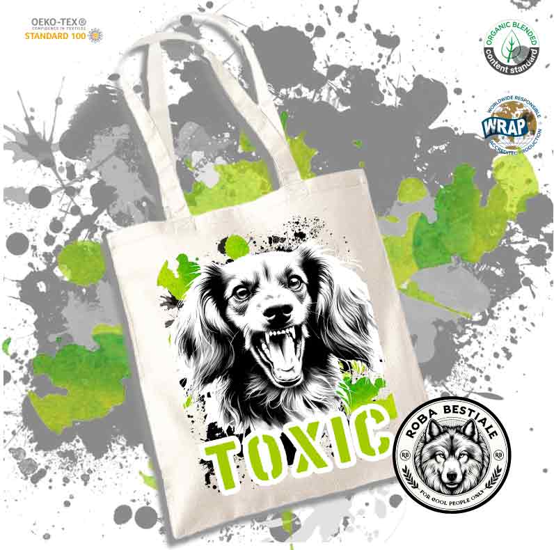 Shopper TOXIC - BASSOTTO a Pelo Lungo