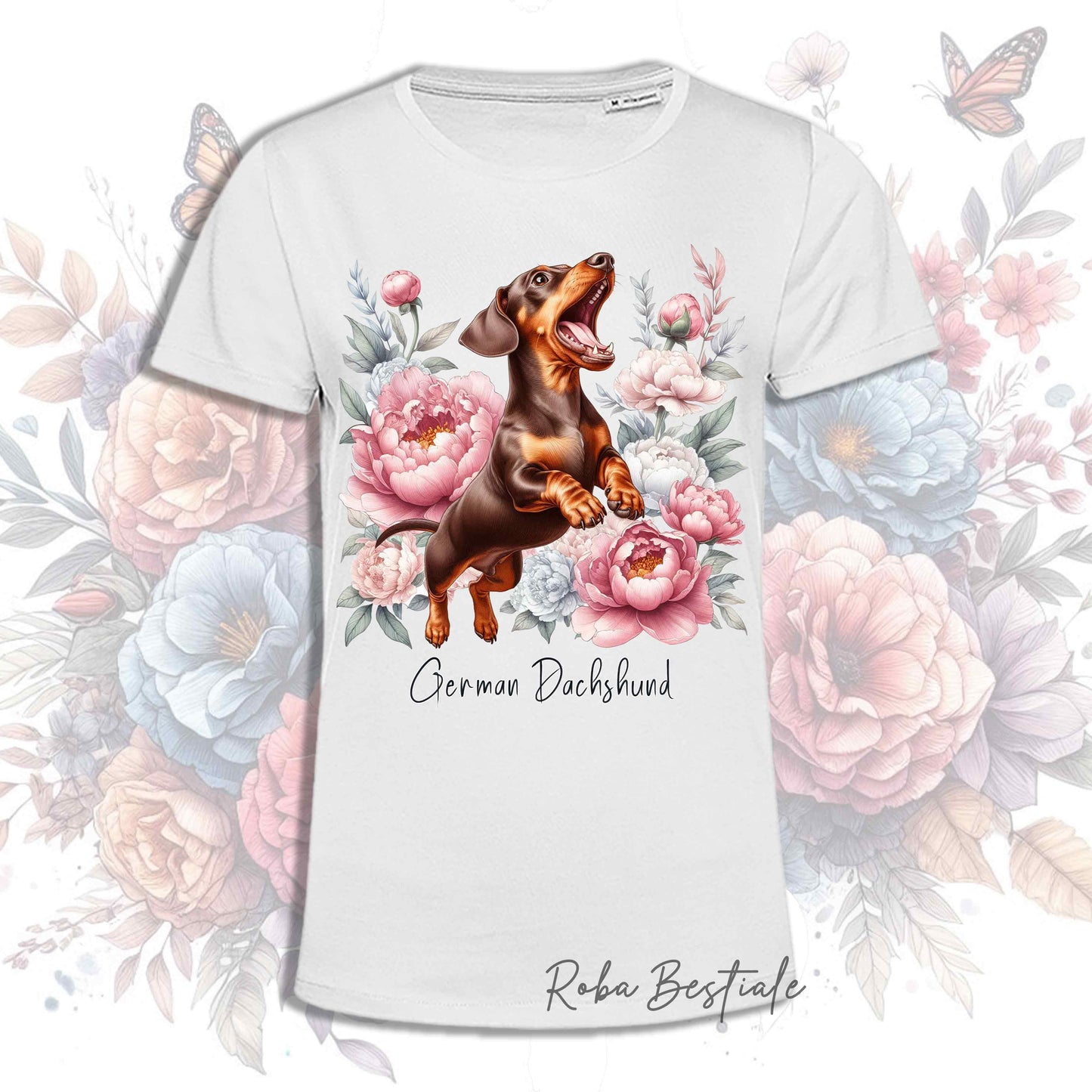 DOODLE T-Shirt - WHIPPET