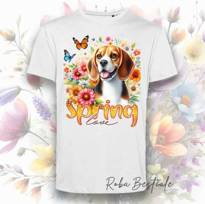 SPRING T-Shirt - BEAGLE Tricolor