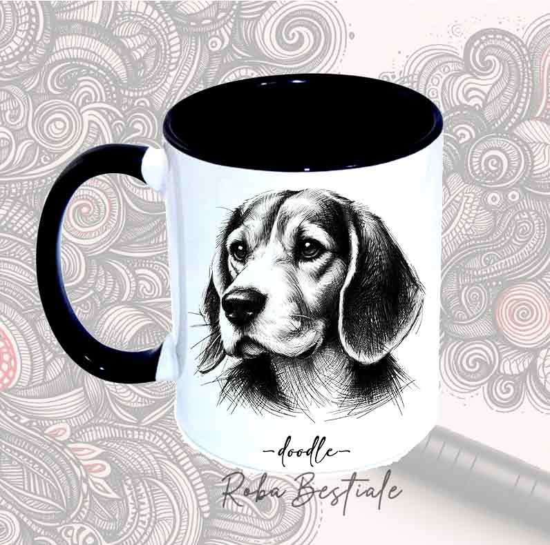 DOODLE mug - DUTCH SHEPHERD